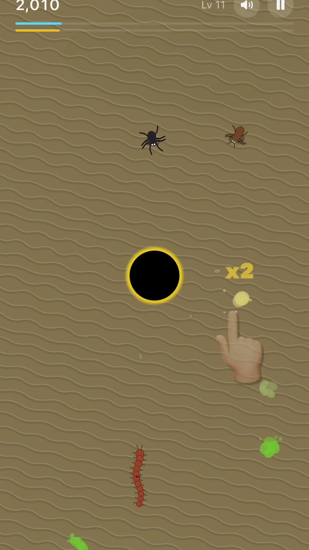SwarmHole gameplay 1